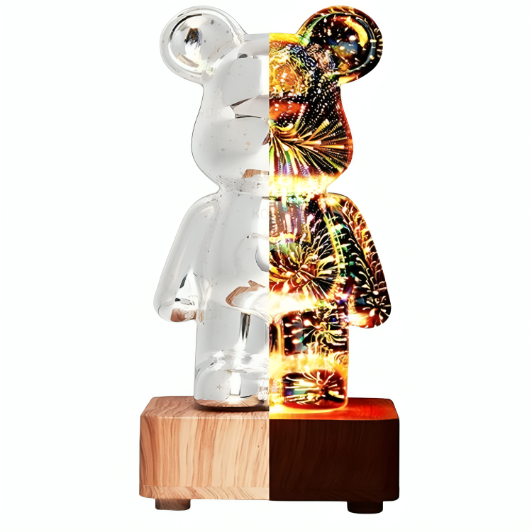 3D GlowBear - Ohromující 3D ohňostrojový efekt v různých barvách
